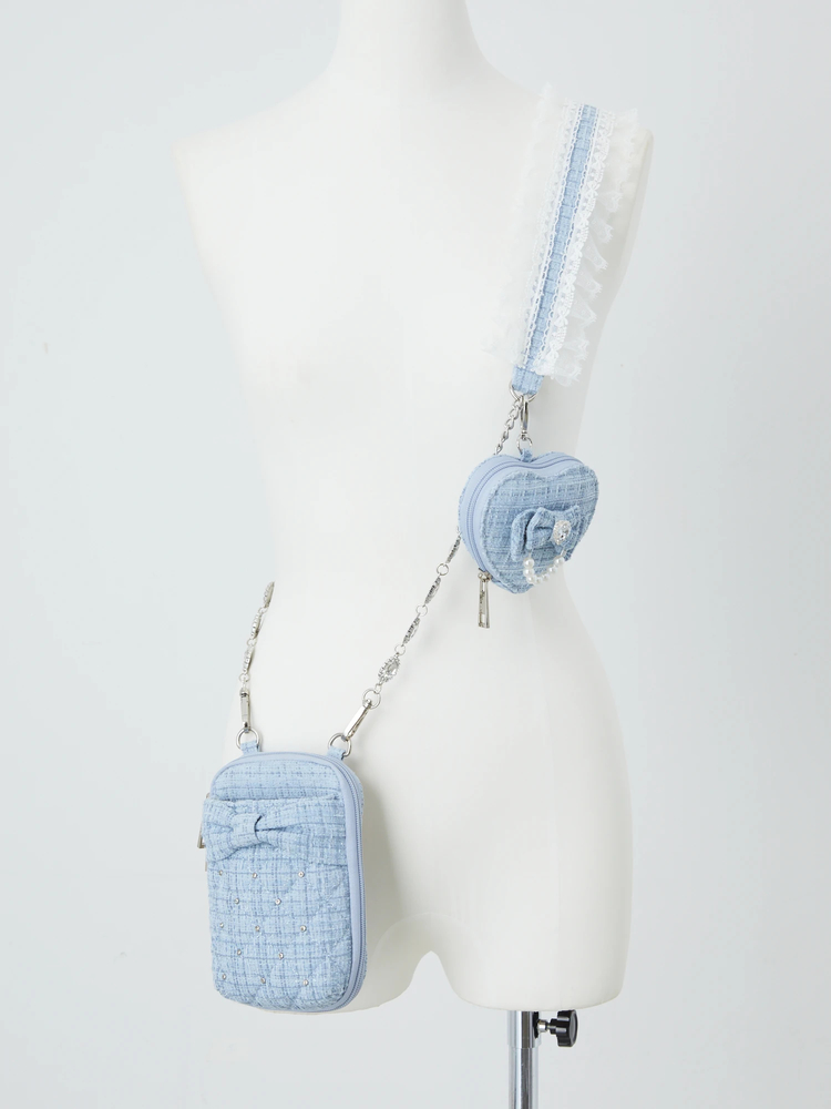 アクスタスマホポシェット(ツイード) - Ank Rouge(アンクルージュ)の