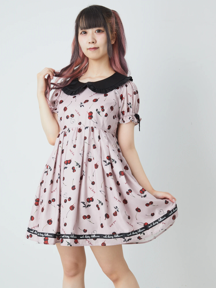 メルトチェリーワンピース - Ank Rouge(アンクルージュ)のワンピース