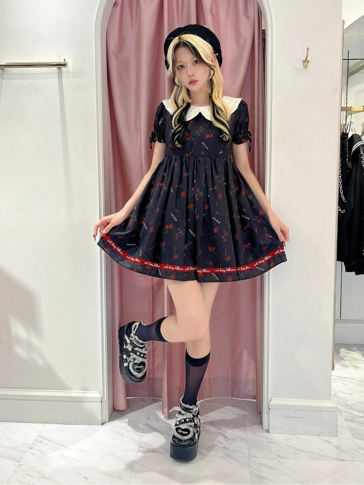 メルトチェリーワンピース - Ank Rouge(アンクルージュ)のワンピース