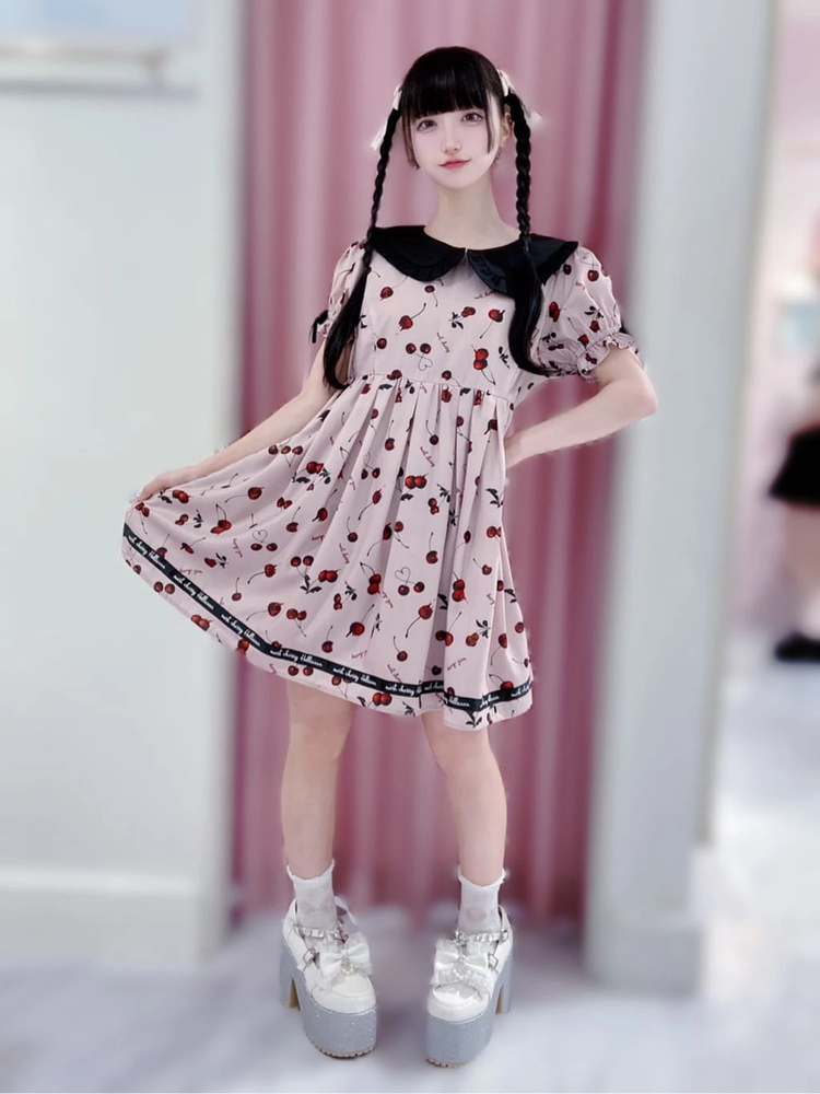 メルトチェリーワンピース - Ank Rouge(アンクルージュ)のワンピース