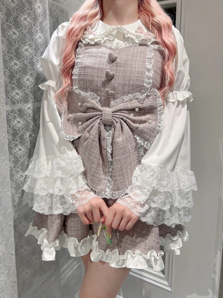 キラキラツイードお姫様ワンピース - Ank Rouge(アンクルージュ)の