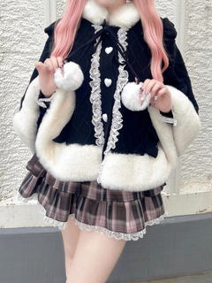 うさちゃんニットポンチョ