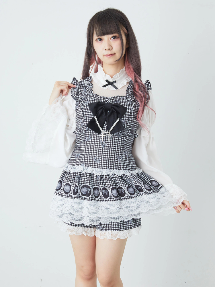 千鳥とリボンとケーキのお姫様プリントSETUP - Ank Rouge(アン