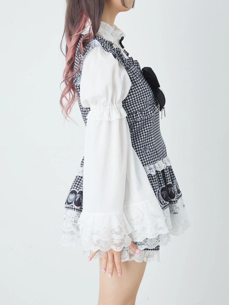 千鳥とリボンとケーキのお姫様プリントSETUP - Ank Rouge(アン