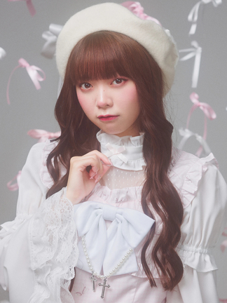 千鳥とリボンとケーキのお姫様プリントSETUP - Ank Rouge(アン