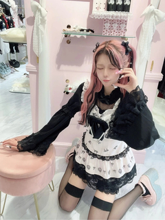 千鳥とリボンとケーキのお姫様プリントSETUP