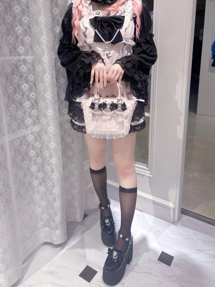 千鳥とリボンとケーキのお姫様プリントSETUP - Ank Rouge(アン