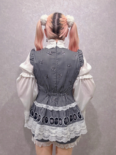 千鳥とリボンとケーキのお姫様プリントSETUP