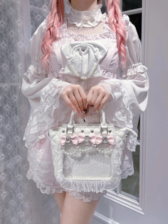 千鳥とリボンとケーキのお姫様プリントSETUP