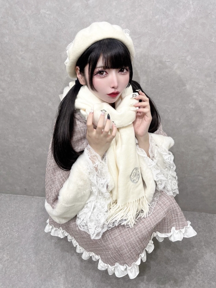 ロゴキラキラストール - Ank Rouge(アンクルージュ)のストール