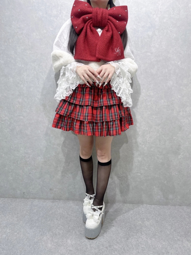 キラキラおリボンストール - Ank Rouge(アンクルージュ)の