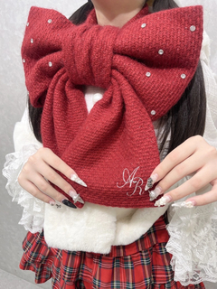 キラキラおリボンストール