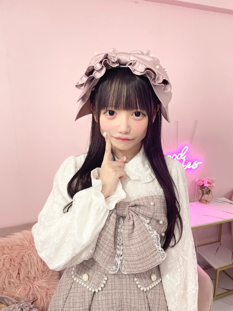 最終価格［新品］Herendシルクリボン♡ピンク♡ ペア　デザートプレート希少品 ヘレンドリボン・ローズドラジェ] デザートプレート