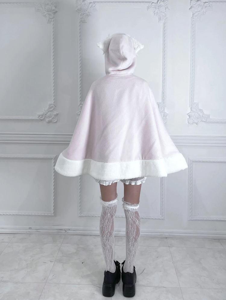 Ank Rougeポンチョコート ネコちゃんポンチョコート - Ank Rouge(アンクルージュ)のコート