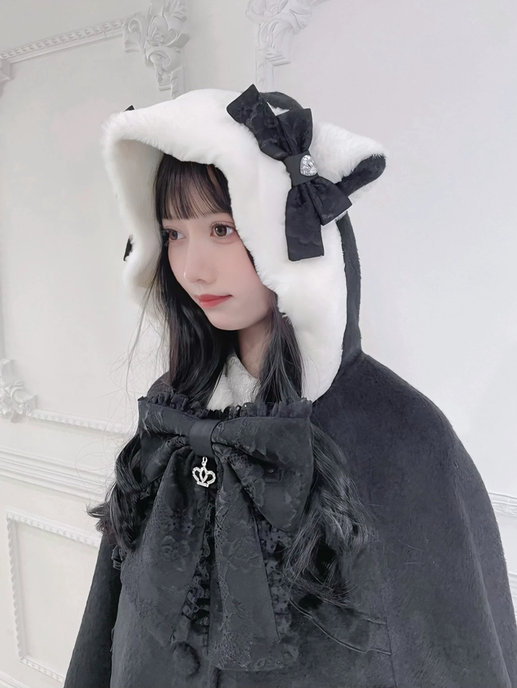 AnkRouge ポンチョコート ネコちゃんポンチョコート - Ank Rouge(アンクルージュ)のコート