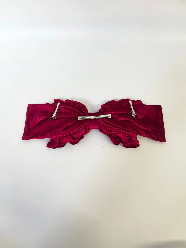 大きなベロアリボンヘッドドレス - Ank Rouge(アンクルージュ)のヘッド