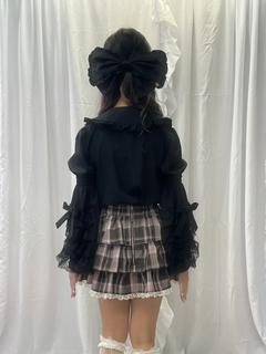 おリボン姫袖ブラウス