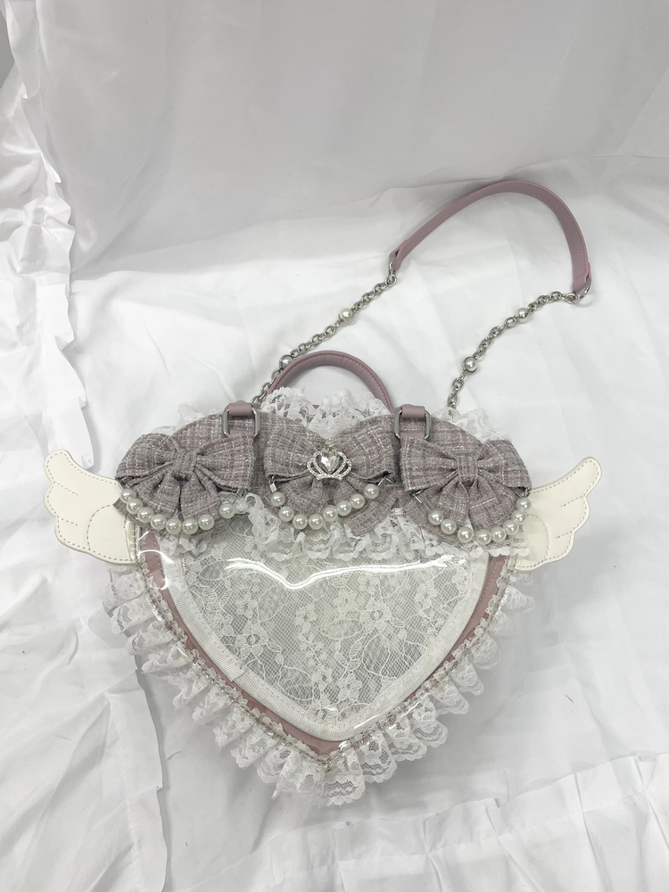 キラキラツイードの天使のハート痛バ - Ank Rouge(アンクルージュ)の