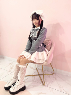 お嬢様ストライプセットアップ