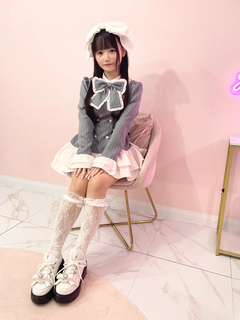 お嬢様ストライプセットアップ