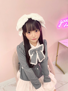 お嬢様ストライプセットアップ