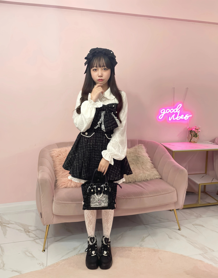 サテンのおリボンヘッドドレス - Ank Rouge(アンクルージュ)のヘッド
