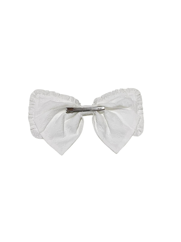 レースのリボンバレッタ - Ank Rouge(アンクルージュ)のヘッドアクセ