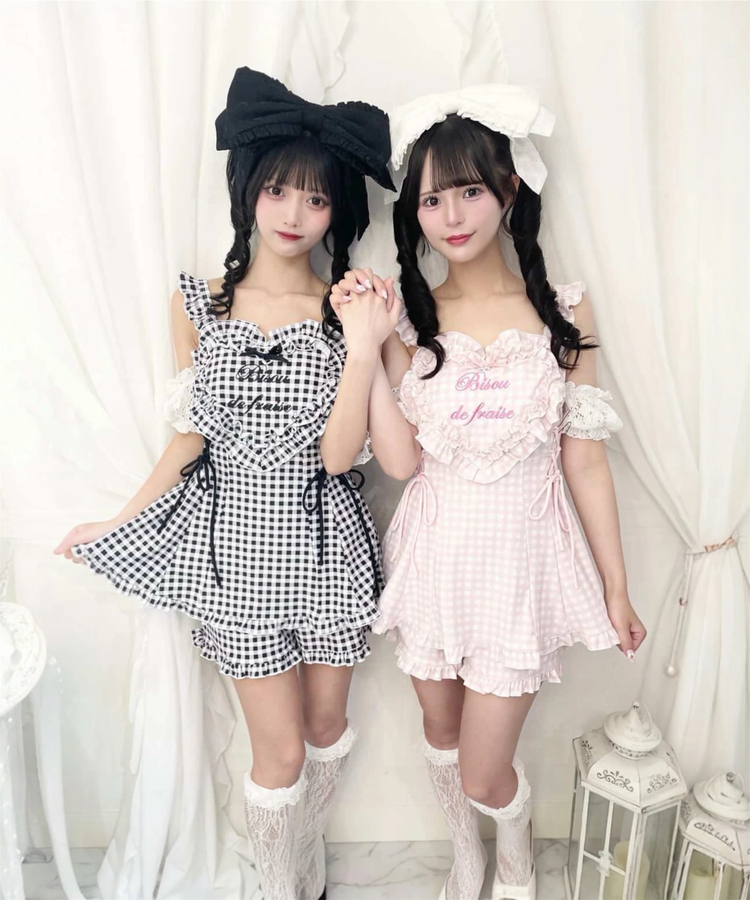 Ank Rouge☆ギンガムメイド浴衣ドレス ギンガムメイド浴衣ドレス - Ank Rouge(アンクルージュ)の浴衣