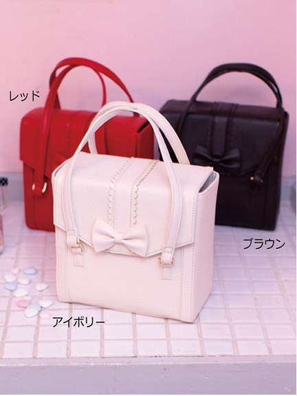 プチリボンスクエアフラップBAG