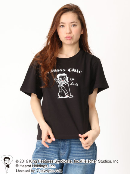 BETTY BOOP （TM）コラボTシャツ