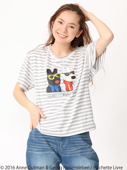 リサとガスパールコラボTシャツ