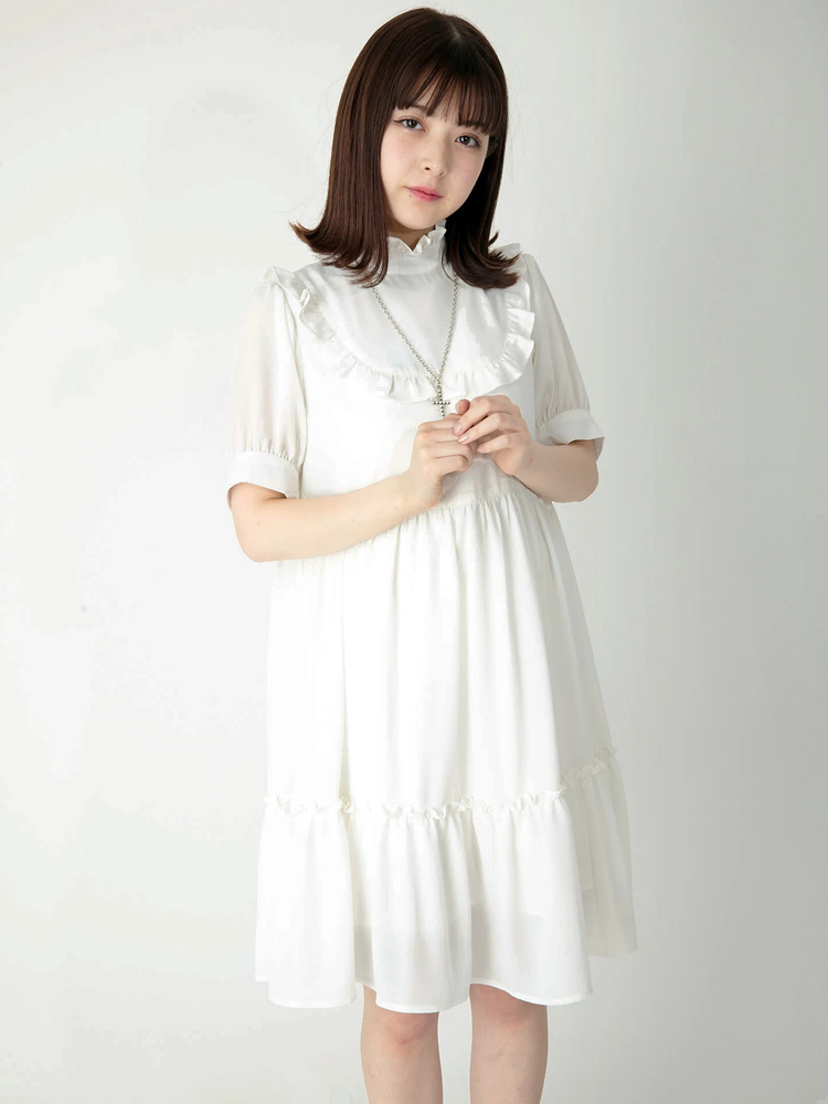 クロスネックレス付きワンピース - Jamie エーエヌケー