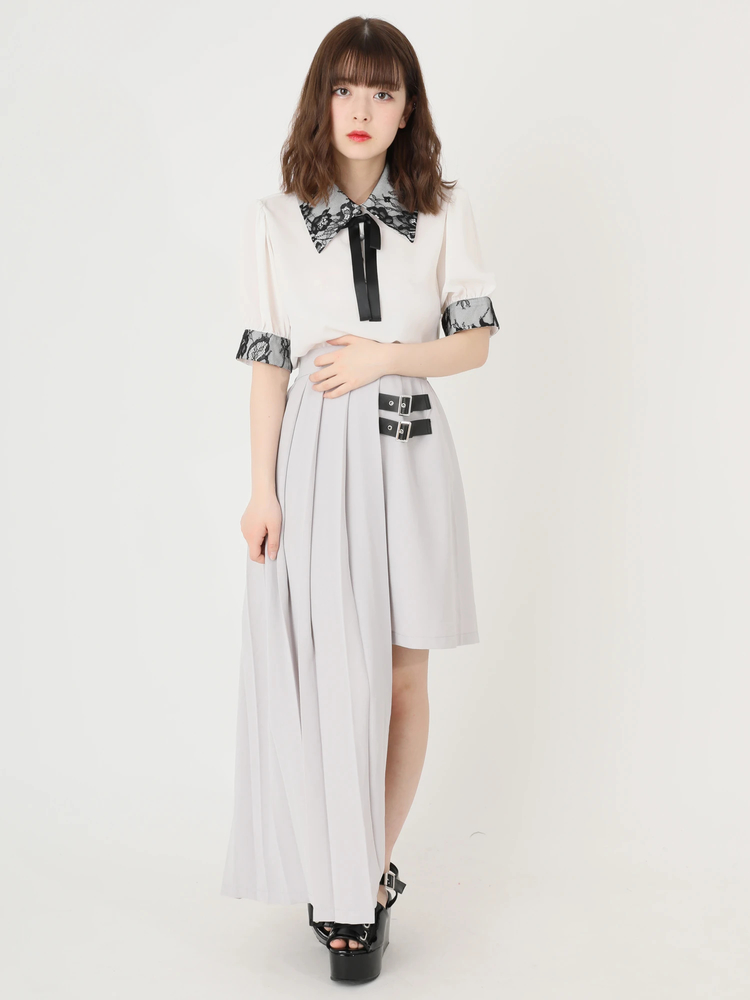 イレギュラープリーツスカート - Jamie エーエヌケー(ジェイミーエー