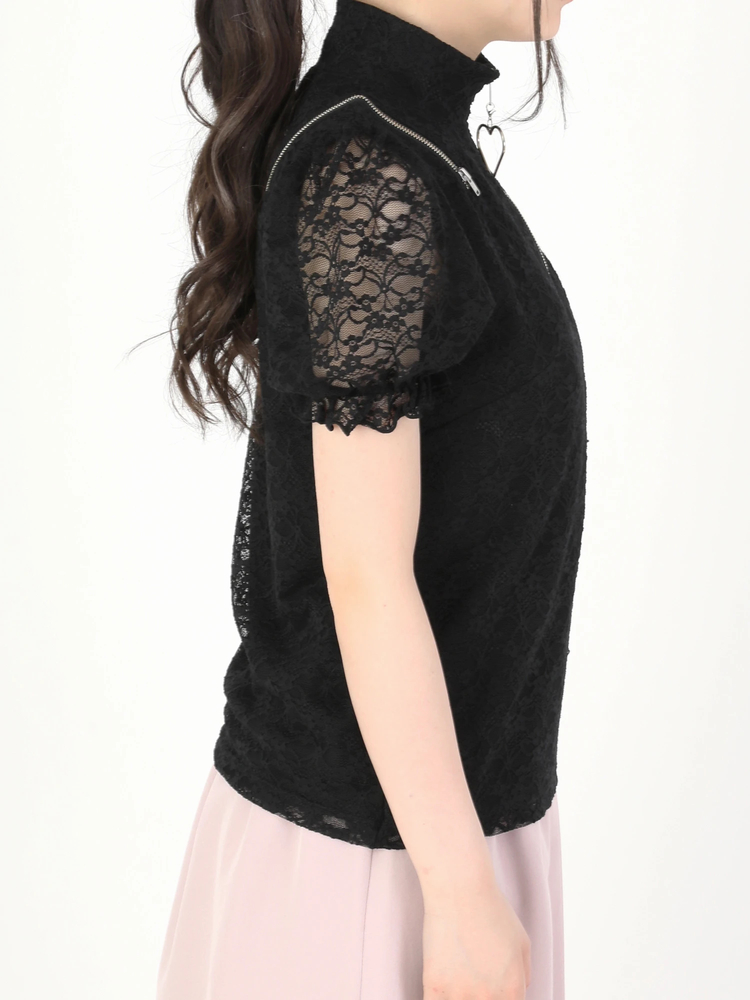 Jamieエーエヌケー☆最新☆新品☆完売☆ブラックチェリーレーストップス☆ ブラックチェリーレースTOPS - Jamie エーエヌケー(ジェイミーエー