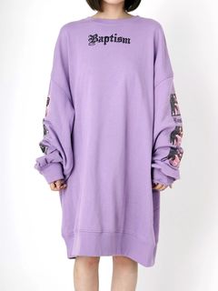 バックプリントゴシックプルオーバー
