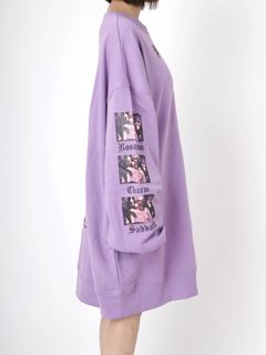 バックプリントゴシックプルオーバー