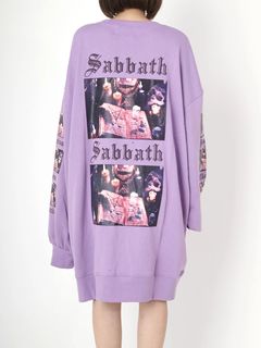 バックプリントゴシックプルオーバー