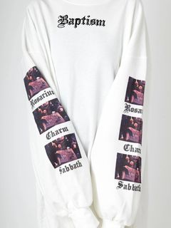 バックプリントゴシックプルオーバー