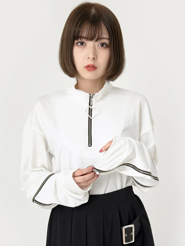 ZIPロンTe - Jamie エーエヌケー(ジェイミーエーエヌケー)のTシャツ