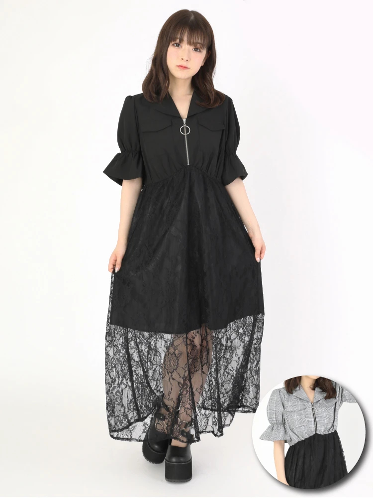 AnkRouse Jamieエーエヌケー ReTwinkleカットワンピース Re♥︎Twinkle カットワンピース - Jamie エーエヌケー(ジェイミーエー