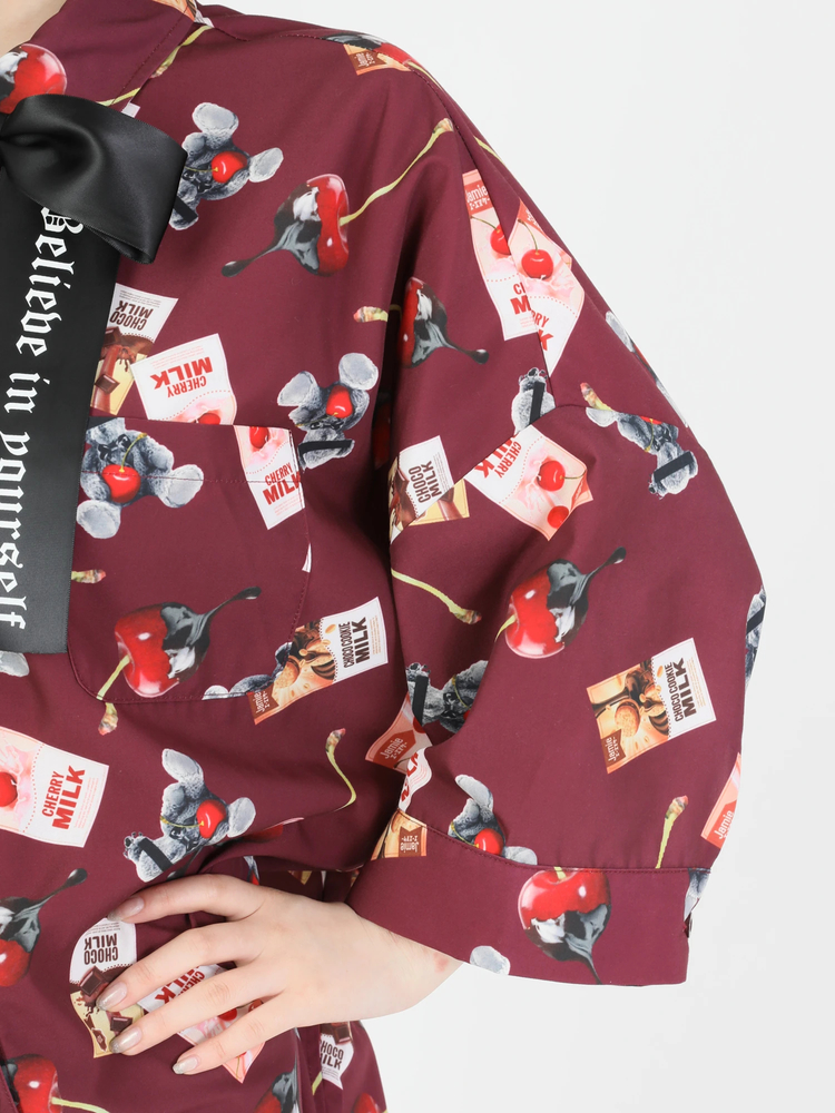 チョコレートBearBigシャツ - Jamie エーエヌケー(ジェイミーエー