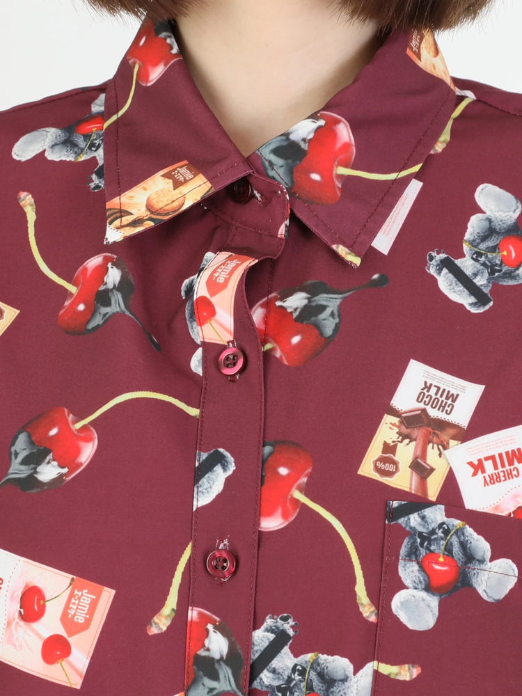 チョコレートBearBigシャツ - Jamie エーエヌケー(ジェイミーエー