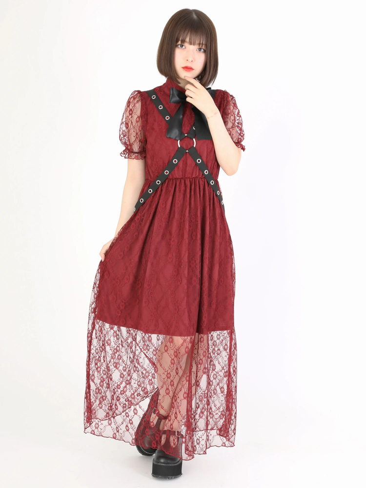 ハーネスレースワンピース - Jamie エーエヌケー(ジェイミーエー