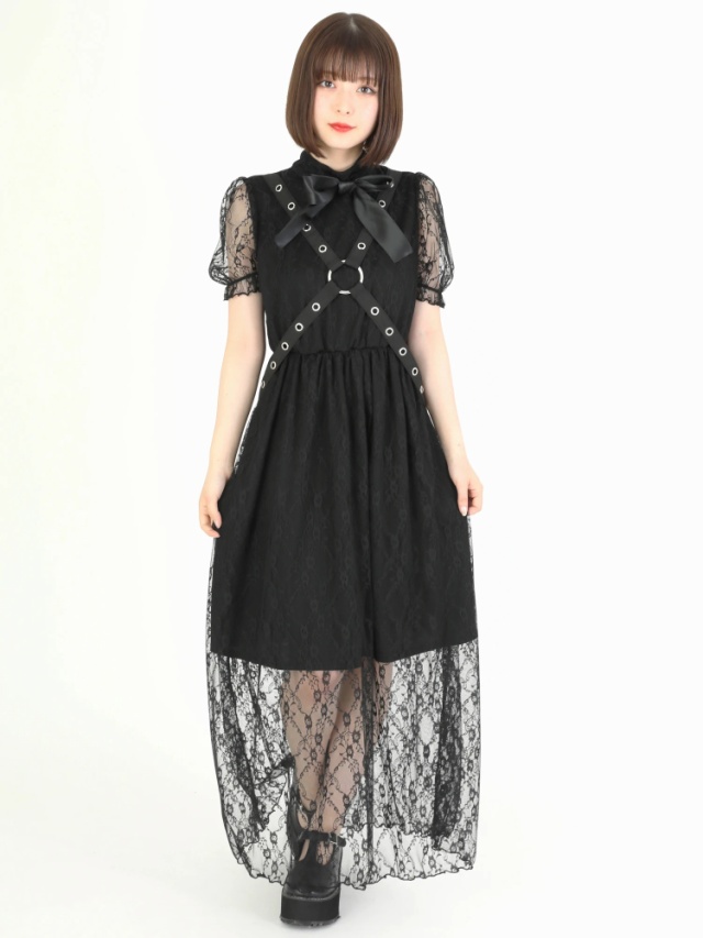 ハーネスレースワンピース - Jamie エーエヌケー(ジェイミーエー  