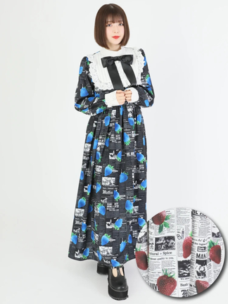 毒イチゴマキシワンピース - Jamie エーエヌケー(ジェイミーエー