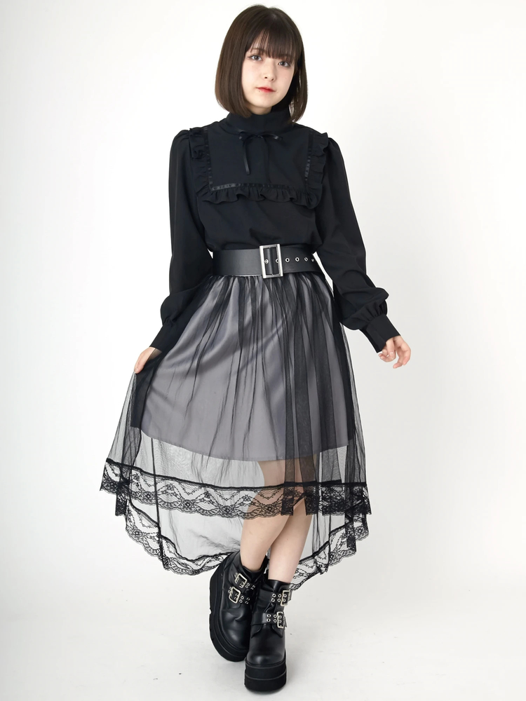 Jamie ank（ジェイミーエーエヌケー）フリルミニスカート Jamie ank（ジェイミーエーエヌケー）フリルミニスカート