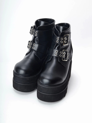 ハトメゴシックブーツ - Jamie エーエヌケー(ジェイミーエーエヌケー