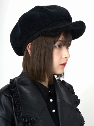 もこもこキャスケット - Jamie エーエヌケー(ジェイミーエーエヌケー