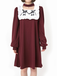 スピンドルクロスカットワンピ