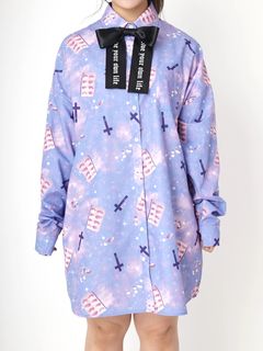 病みかわプリントBigシャツ